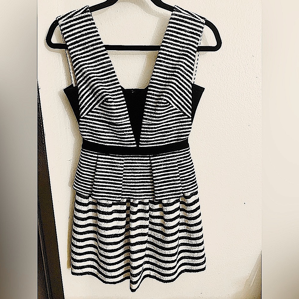 BCBG Maxazria - Piper Peplum Dress